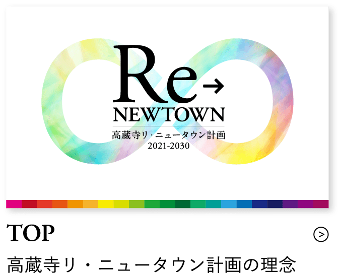 TOP 高蔵寺リ・ニュータウン計画の理念